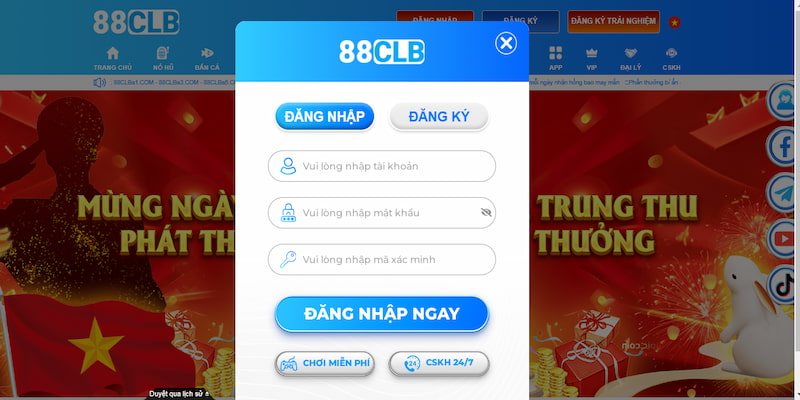 Hướng Dẫn Đăng Nhập 88CLB Tại Sân Chơi Chính Thức Hiện Nay Truy cập tài khoản trên website dễ dàng