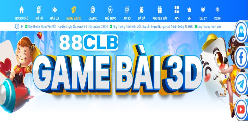 Game Bài 88CLB Giới thiệu game bài 88CLB